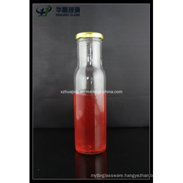 250ml Beverage Glass Juice Bottle